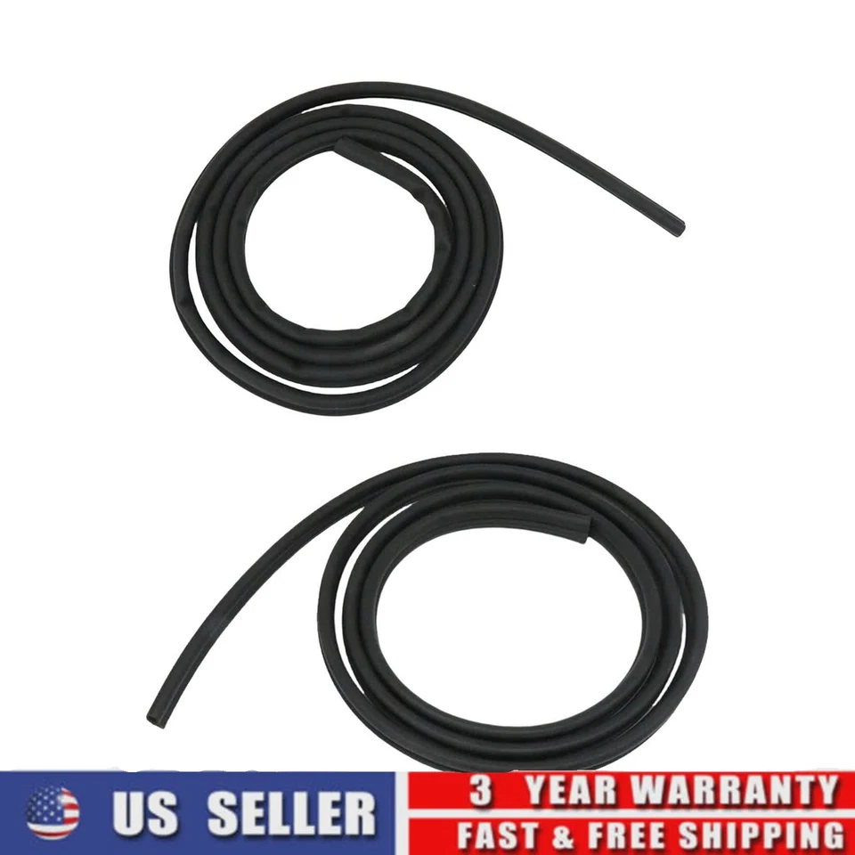 2PC Weatherstrip Front Door Seal For Dodge Ram 1500 2500 3500 2002-2009 - Изображение 2 из 4