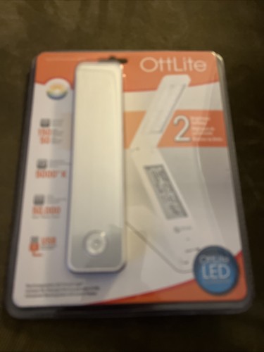 OttLite 48500C USB Rechargeable LED Travel Light White