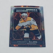 2021-22 O-Pee-Chee Platinum Hot Magma Rookie Frederic Allard Nashville Predators