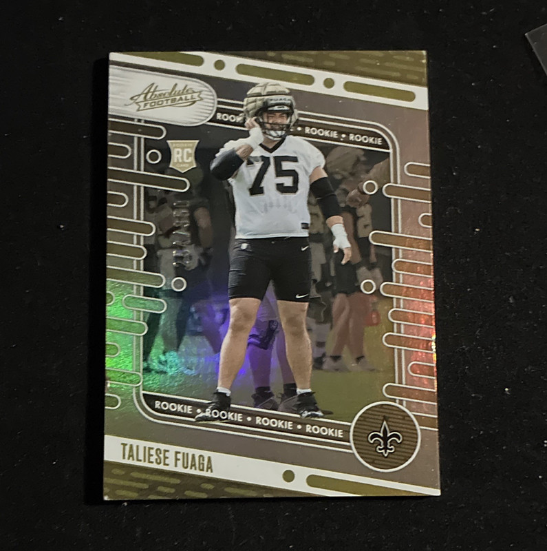 Panini 2024 Absolute Taliese Fuaga New Orleans Saints Rookie Rookies #114 /350