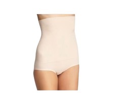Skinnygirl Smoothers And Shapers Shaping Sonic Edge Brief Womens Tan L NWT