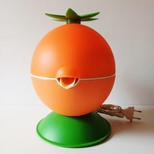Presse-Agrumes Electrique En Forme D'Orange, Annees 80's 90's Vintage