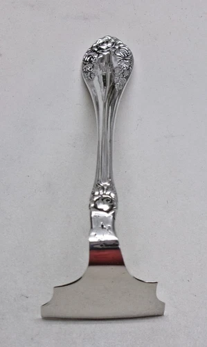 WALLACE 1888 ROSE BABY FOOD PUSHER-FINE & ORNATE STERLING SILVER