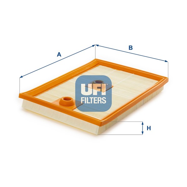 UFI Luftfilter 30.549.00 Filtereinsatz FüR Audi VW Sportsvan BE2 Golf 5G1 BA5 7-image