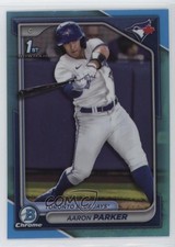 2024 Bowman Draft Chrome Sky Blue Refractor Aaron Parker #BDC-160 0w47