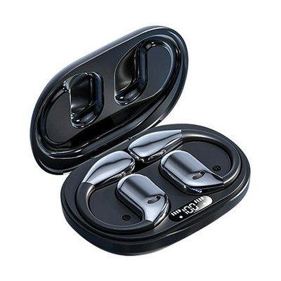 BIERELAOZI M75 BLUETOOTH EARPHONES SMART TRANSLATION & HD RECORDING - BLACK