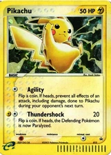 Pokémon TCG Pikachu TCG Black Star Promo 012 E-Reader Holo HP