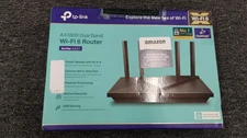 TP-Link Archer AX21 AX1800 Dual-Band Mesh Wi-Fi 6 Router Black - Open Box - G3