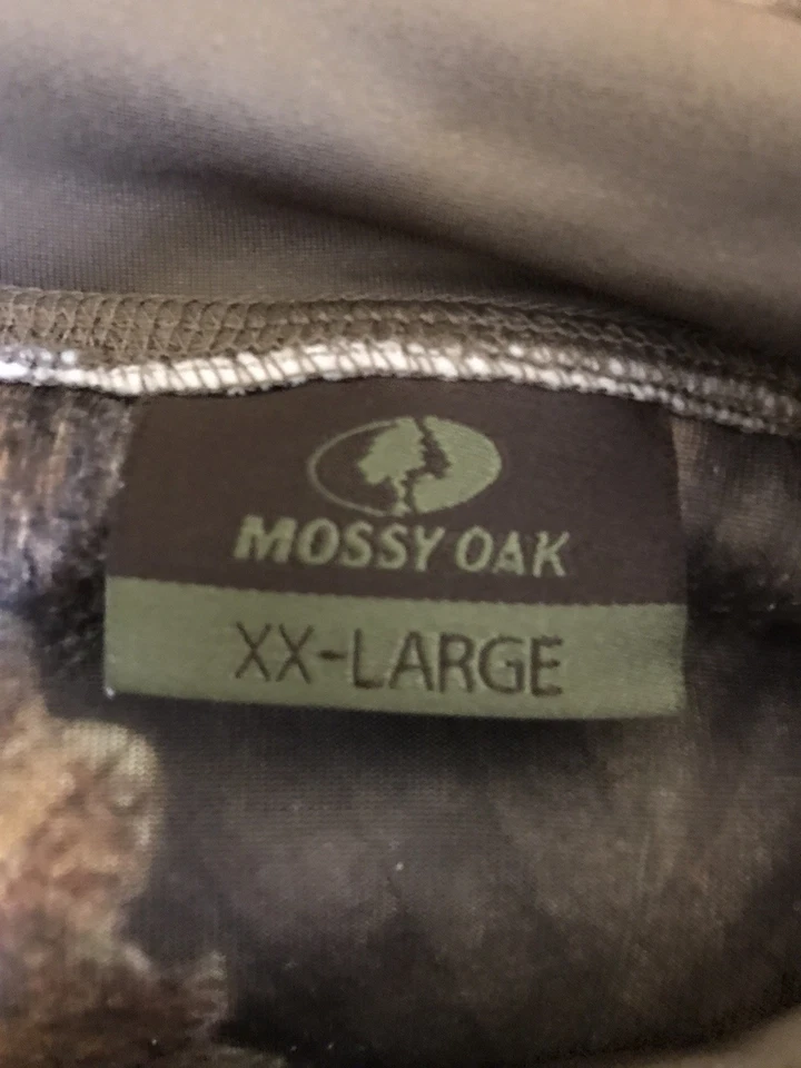Mossy Oak Hooded Camo Pursuit Fleece Lined Hoodie 2XL - Image 3 of 4