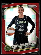 2025 Panini WNBA Prizm #82 Katie Lou Samuelson Red Pandora Prizm /199