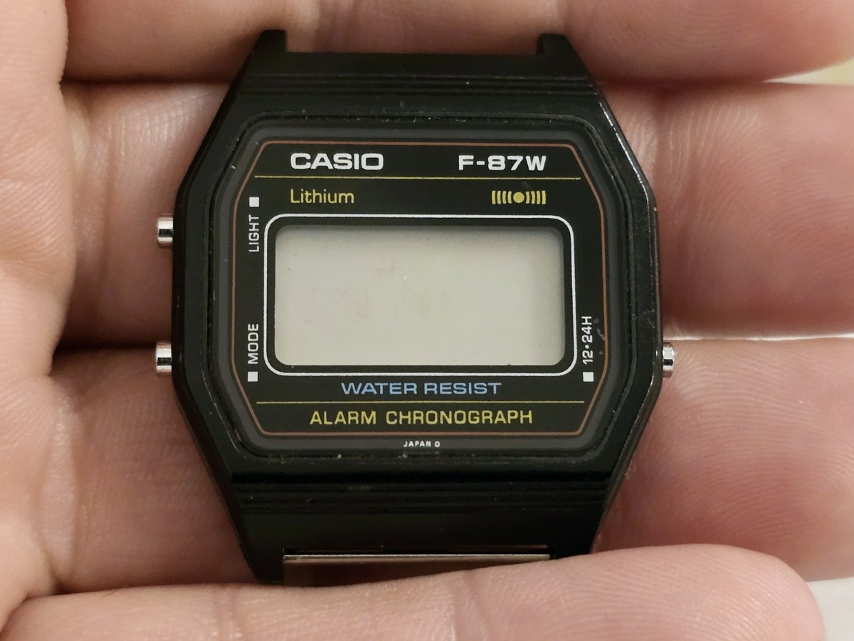 ️ Vintage 1982 CASIO F-87W Module Retro DIGITAL WATCH Japan ️ Vintage 1982 CASIO F-87W Module Retro DIGITAL WATCH Japan