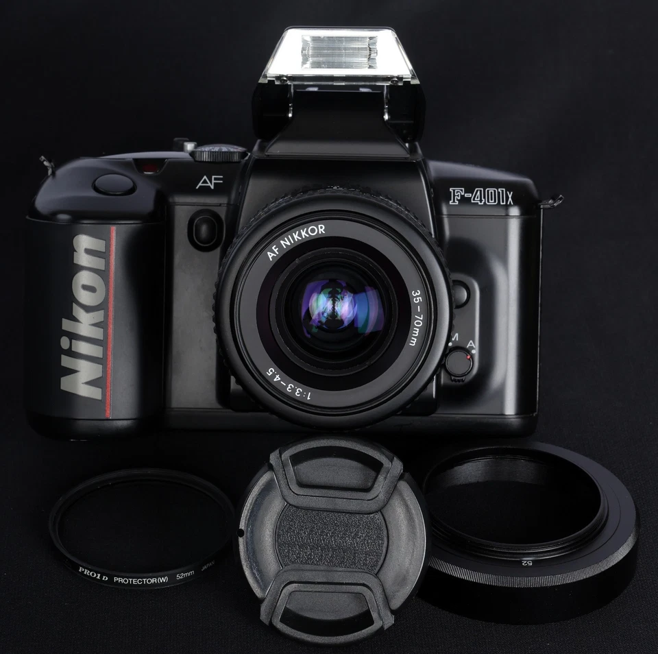 Nikon F-401x 35mm Film SLR c/w AF NIKKOR 35-70mm f/3.3-4.5 Zoom Lens Kit - Image 4 of 4