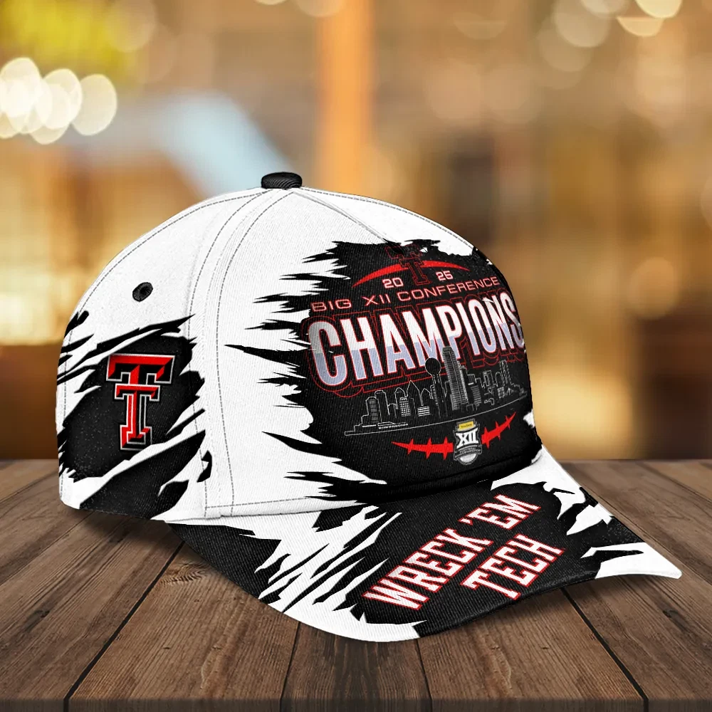 Red Raiders Football Classic Cap, Gift For Fans