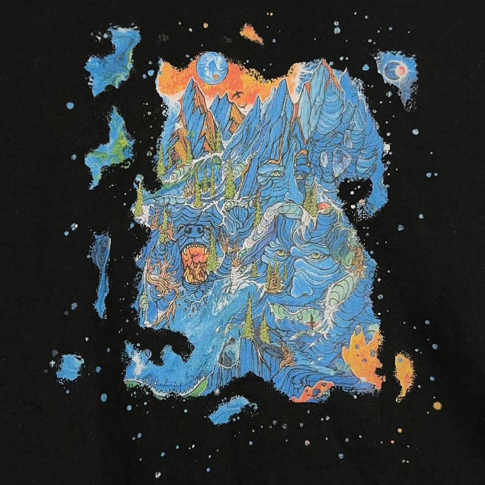 Suéter CB Ink Hombres S Chris Benchetler Naturaleza Pyscodélica Boho Gorpcore Esquí Arte Foto 2 de 4