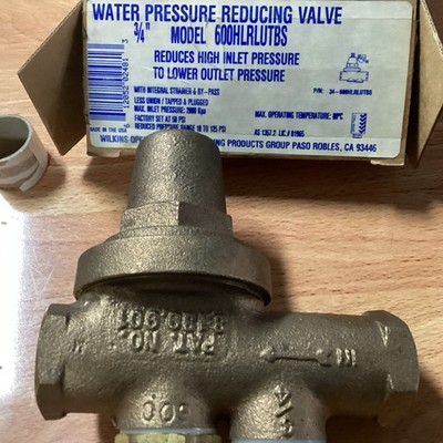 Zurn Wilkins 600HLR, 3/4 inch Water Pressure Reducing Valve Strainer