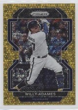 2022 Panini Prizm Tier II Gold Donut Circle Prizm 6/10 Willy Adames #194 3c7
