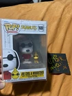 Funko Pop! Television Peanuts Joe Cool & Woodstock #1680 w/ Protector
