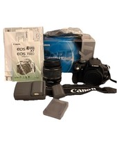 Canon EOS Digital Rebel XT 8.0MP DSLR Camera Kit Black EF-S 18-55mm Lens 350D