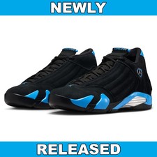 Air Jordan 14 Retro Black University Blue 487...