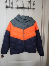 Nike Kids's Colorblock Puffer Jacket with Hood
