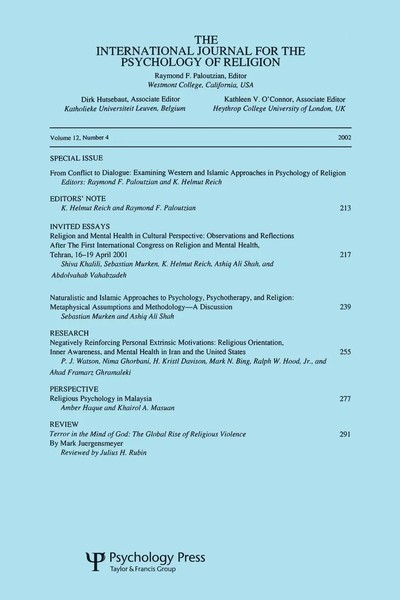 From Conflict To Dialogue | Raymond F. Paloutzian | Taschenbuch | Englisch-image