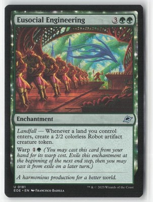 Eusocial Engineering 181 Uncommon Edge of Eternities Magic: The Gathering NM