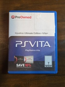 Injustice: Gods Among US Ultimate Edition Playstation PS VITA PSVITA