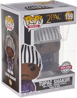 Tupac Shakur 2Pac In Overalls Hip Hop Rap Pop! Rocks #159 Figur Funko