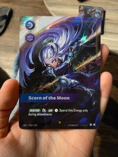 2026 RIFTBOUND UNLEASHED SIGNATURE OVERNUMBER DIANA SCORN OF THE MOON — live eBay listing