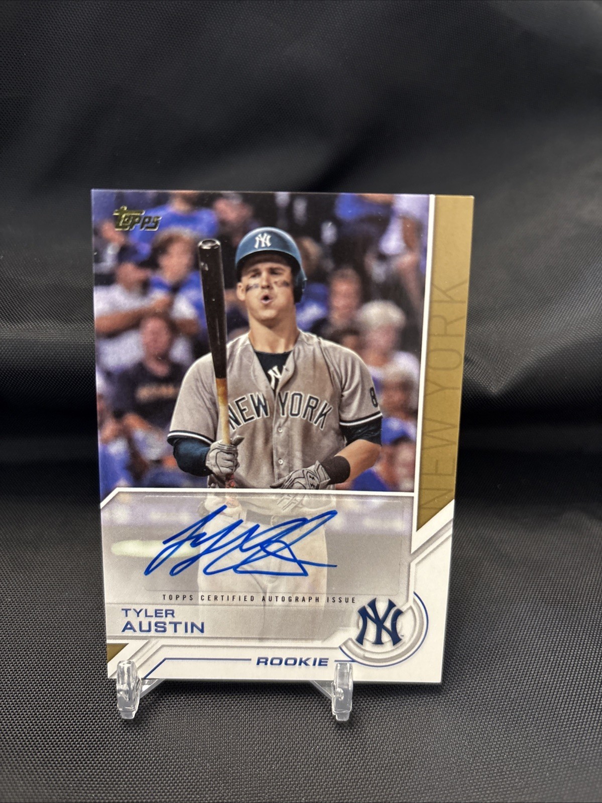 2017 Topps - Topps Salute Autographs Series 2 Rookie Tyler Austin #TSA-TAU RC