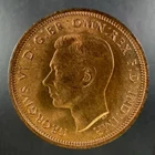 1942 George VI Half Penny — photo from another recent sale