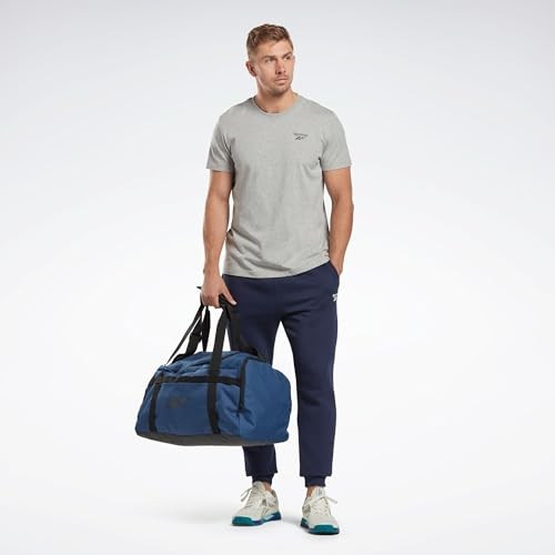 Reebok T-Shirt Herren Logo Grau M, Identity Left Chest, Baumwolle, S Eu-image