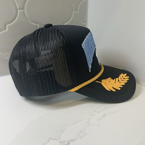Mitchell & Ness UNC North Carolina Tar Heels Golf Leaf Trucker Snapback Hat OSFM - Picture 5 of 9
