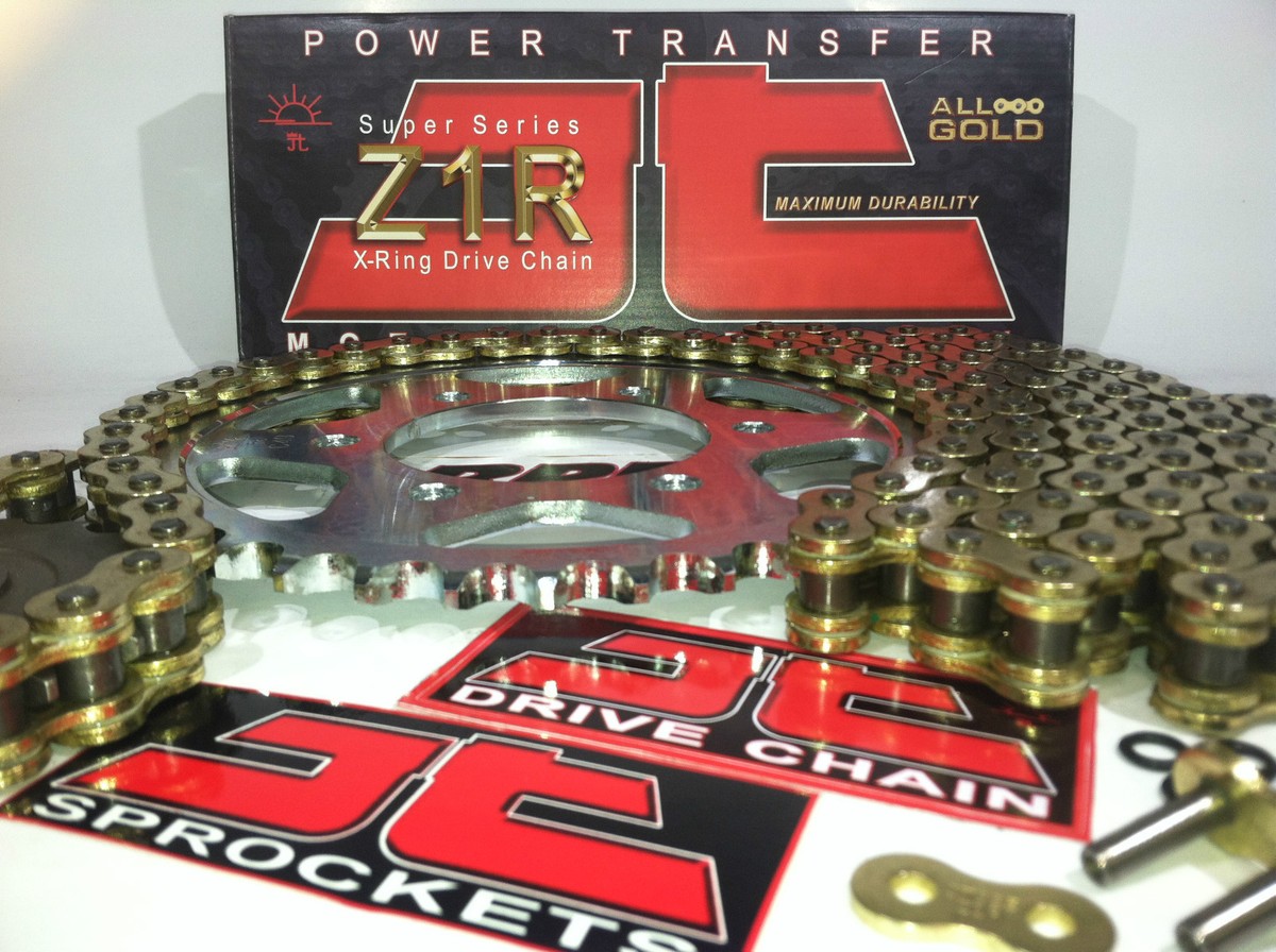 2004-2005 ZX10R NINJA JT GOLD X-RING Z3 ULTIMATE 525 CHAIN