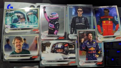2022 Topps Chrome F1 Formula 1 Base Cards #1-200 Complete Your Set (You Pick)