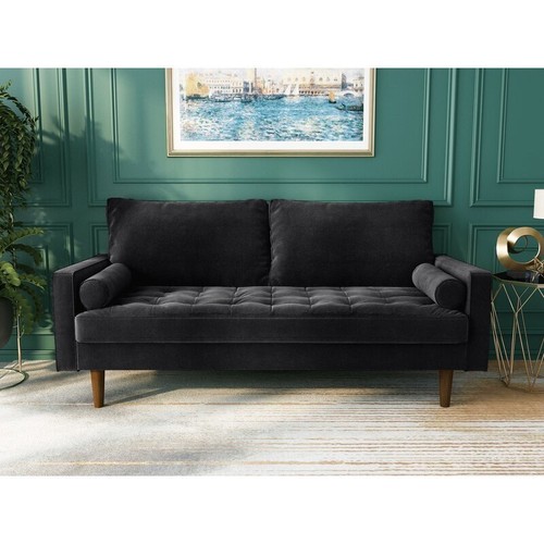 Sofa Lounge 3 Seater Couch Furniture 11 Colors - Picture 14 of 23