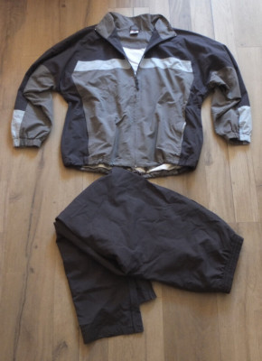 Active Swiss Design Sports Suit Jacket Pants Size L XL Top