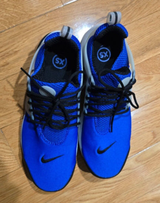 NIKE AIR PRESTO MENS USED XS SIZE 8-9 305919-501 PERSIAN VIOLET BLACK NEUTRAL 