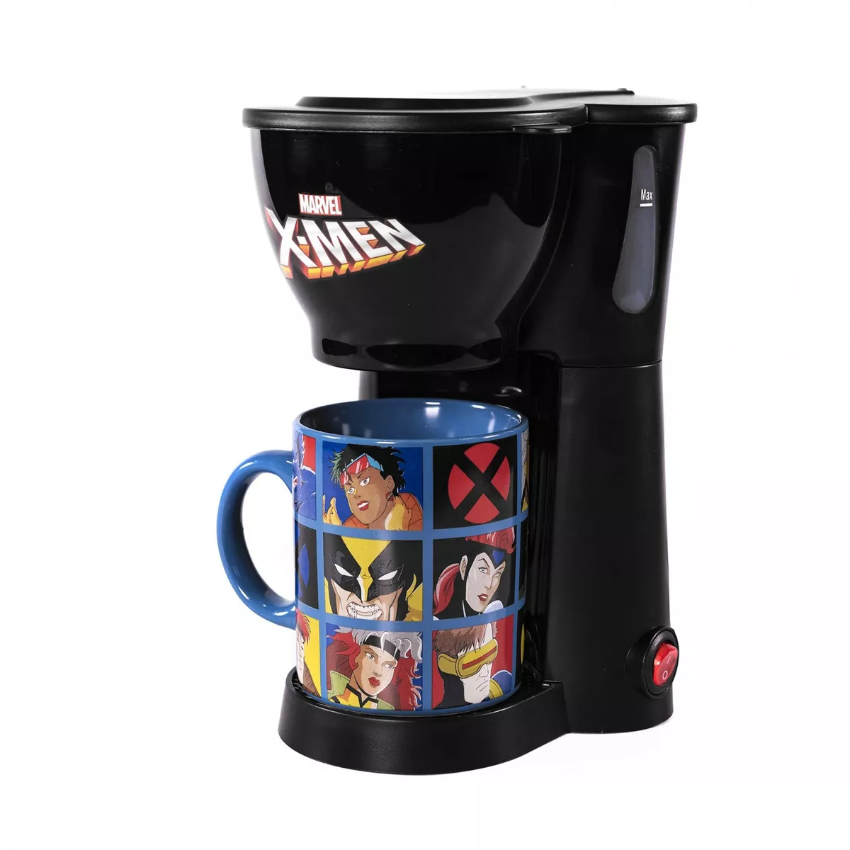 X-Men 828299 Marvel Single Cup Coffee Maker with Mug