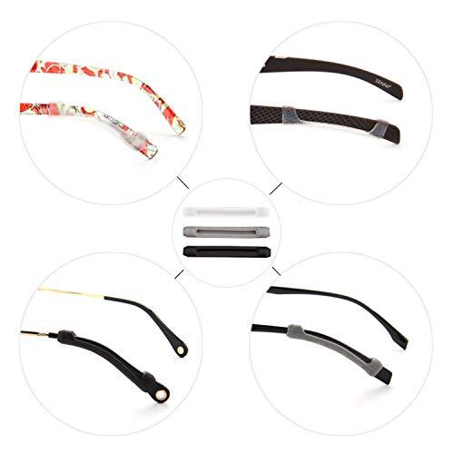 Silicone Glasses Ear Grip Hooks, Sport Eyeglass Strap Holder Temple Tips - Bild 7 von 7