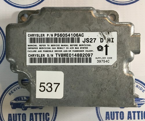 08 Chrysler Sebring CCM 56054106AC Control Module OEM - Picture 1 of 3