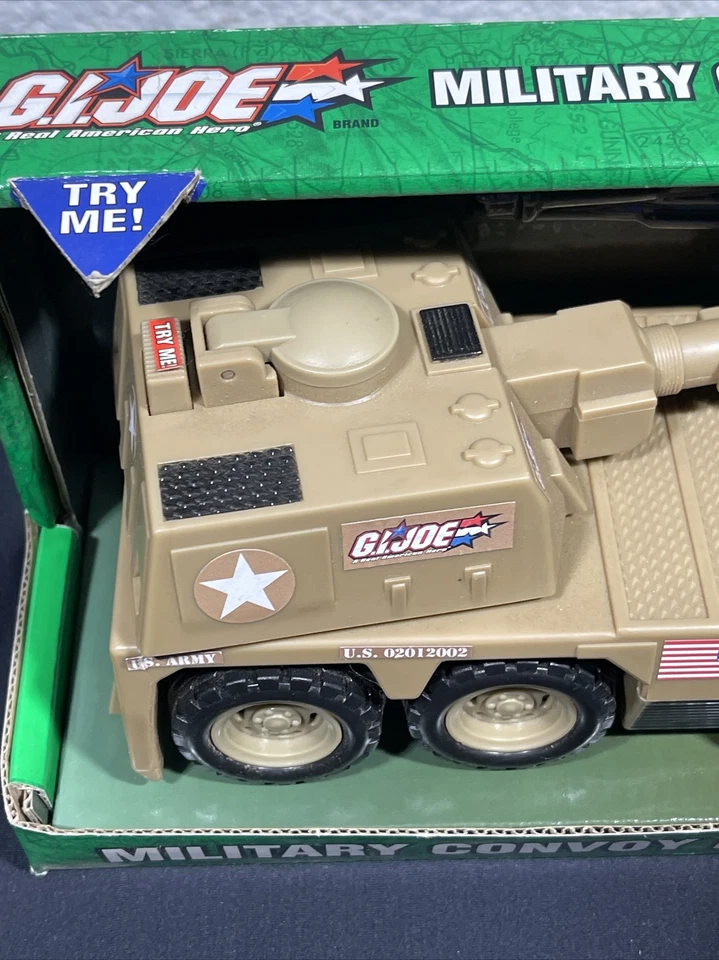 G.I. JOE A Real American Hero CONVOY MILITAR OBÚS EJÉRCITO DE EE. UU. #04355 Foto 4 de 4