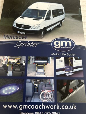 Mercedes Sprinter Wheelchair Accessible Vehicle Car Sales