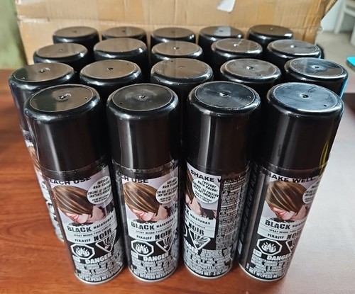 Hair Spray - Black - 19 Count 3oz Cans