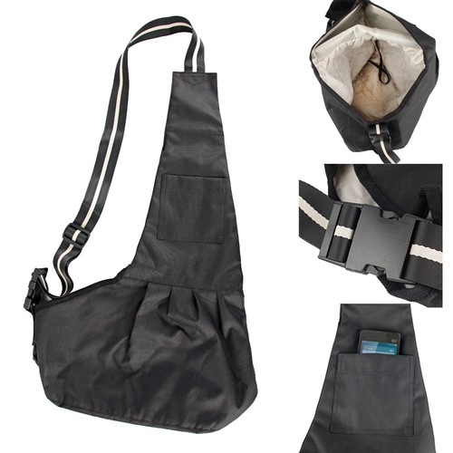 Small Pet Dog Cat Carrier Shoulder Sling Bag Tote Outside Travel Mesh Bag USA - Picture 6 of 25