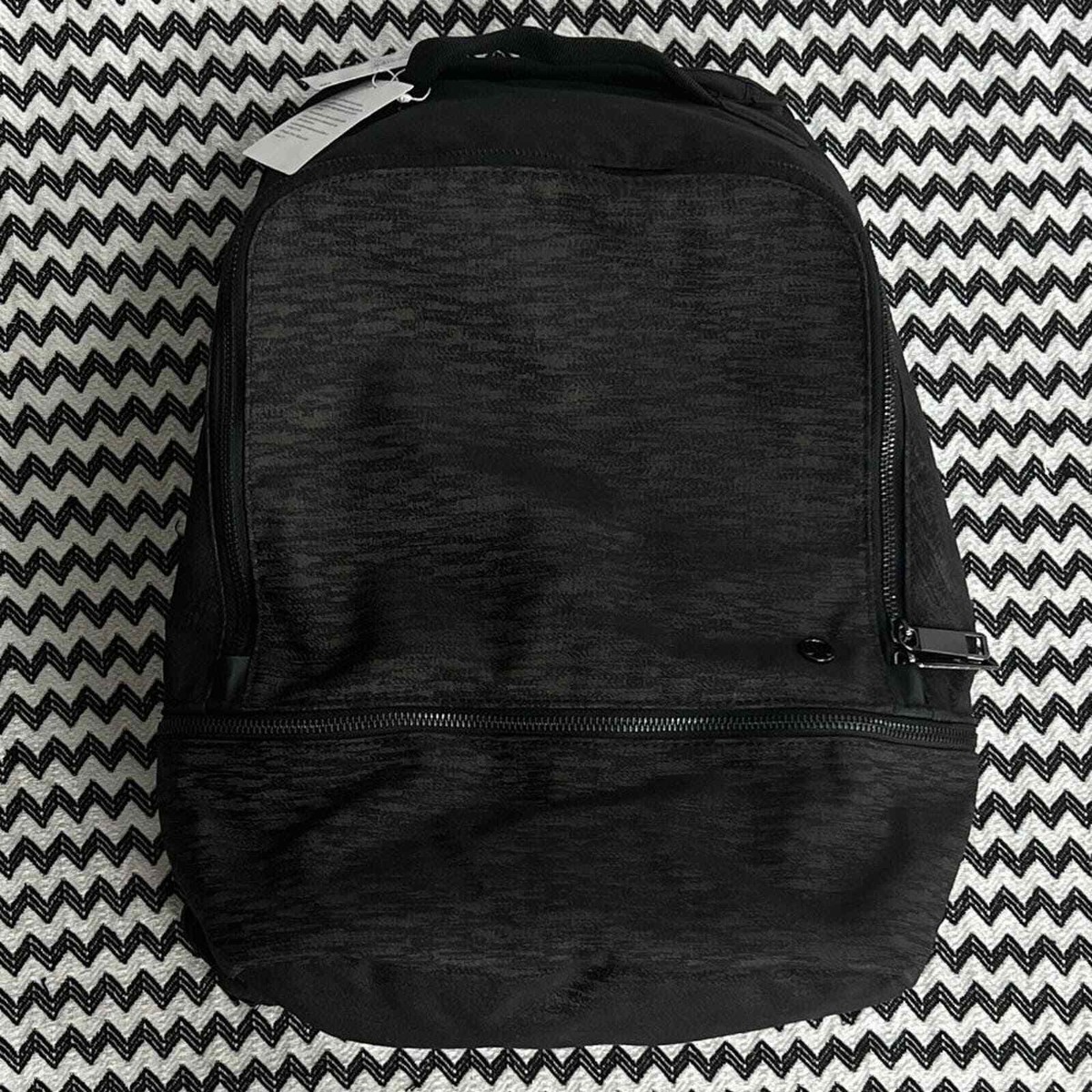 Lululemon City Adventurer Backpack *17L - Aqueous Ikat Jacquard Black Highlander NWT Aqueous Ikat Jacquard Highlander lululemon City  main image 2