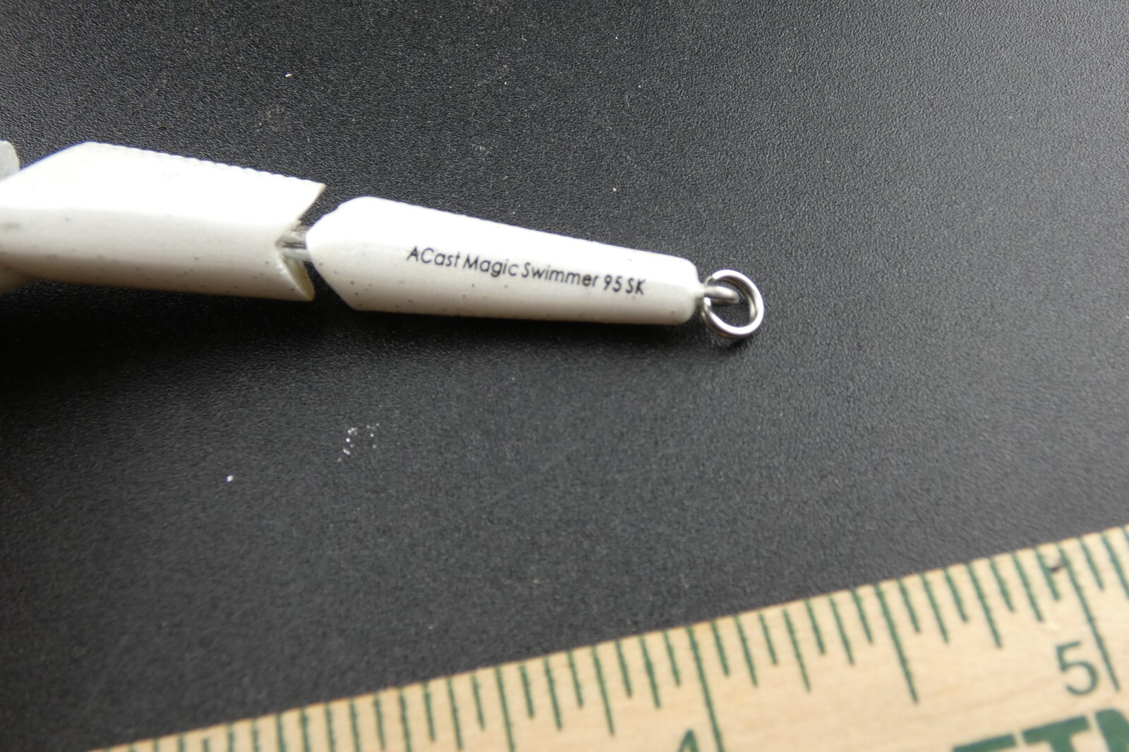 RARE Sebile Magic Swimmer 95 SK Q2 White Lady Swimbait Glide Bait Fishing Lures - Image 4