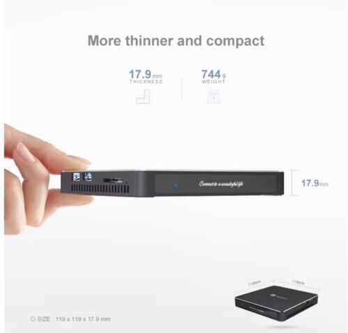 Beelink Gemini T45 mini pc J4205 CPU 8G128G with wall mount mini pc - Picture 2 of 11