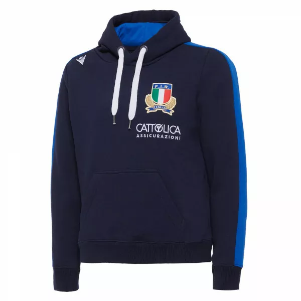 171 25 Macron 2020 21 Fir Rugby Hoodie Gauzed Child Hood Italy F.I.R