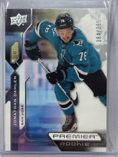 2021-22 Premier Hockey Rookie JOHNATHAN DAHLEN /399